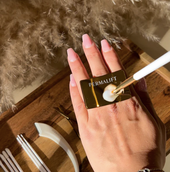 Permalift exclusive gold tint ring