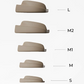 Permalift PRO L curve Silicone skabeloner  - Rosé collection 5 str.
