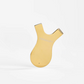 Permalift gold metal y-comb