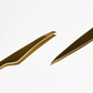 Permalift gold tweezer