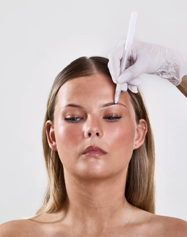 Permalift brow mapping pen